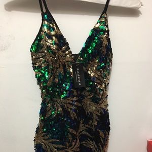 Brand New Fashion Nova Sequin Dress